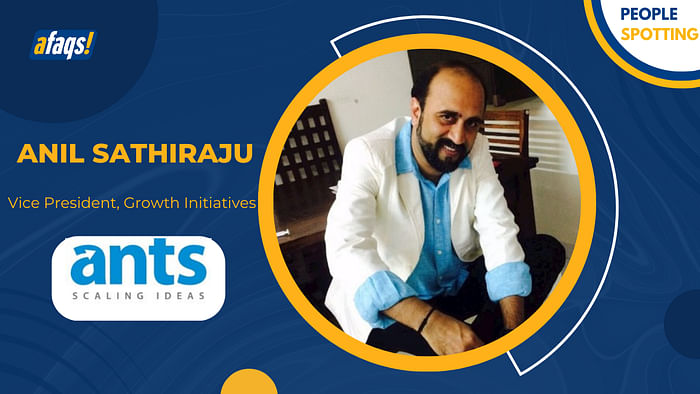 Anil Sathiraju joins Ants Digital as VP - Growth Initiatives